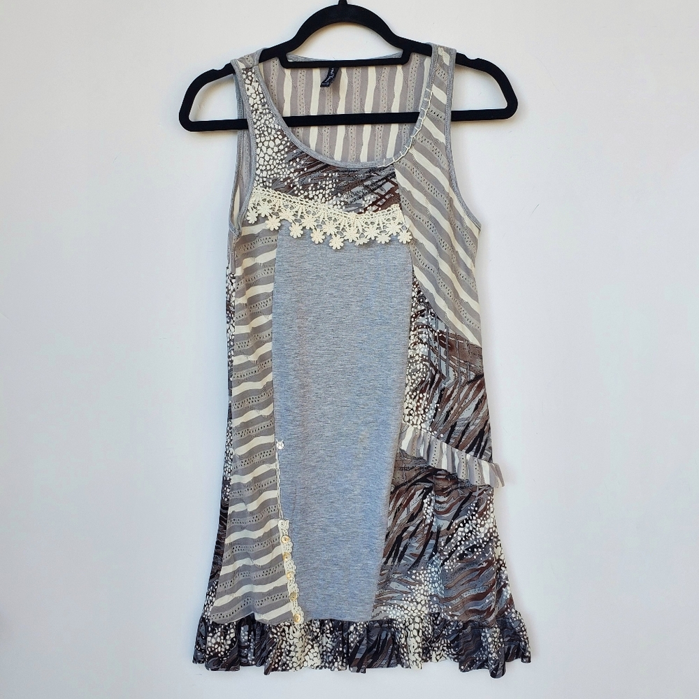 SACRED THREADS  Tunic Dress Size Small - Like New!